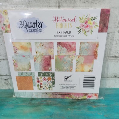 3 Quarter Design- Botanic Bright- ensemble 8x8