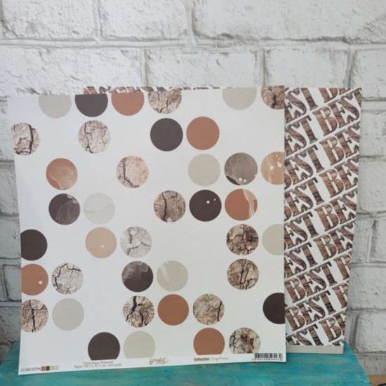 Lorelai Design - Papier 12'' x 12'' - Explore 04