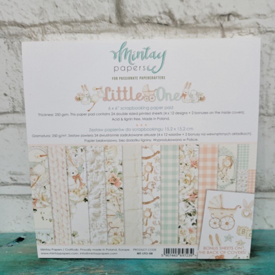 Mintay Papers - Pad de papier 6 x 6 - Little one