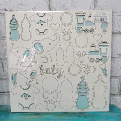 Mintay Papers - Chipboard en Bois - Little One