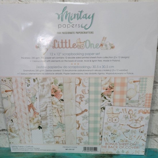 Mintay Papers - Pad de papier 12 x 12 - Little One