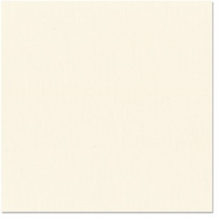 Bazzill french vanilla- vanille française 12x12