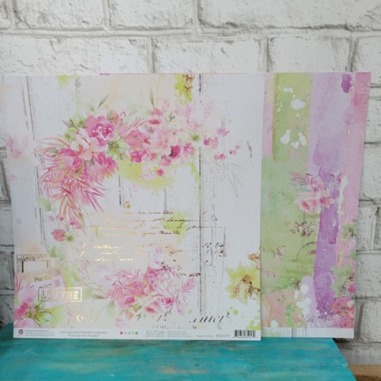 Prima - Papier 12'' x 12'' - Postcard from paradis