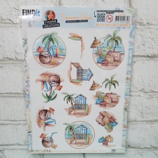 Yvonne Creations -  - 3D push out - Summer Vibes -...