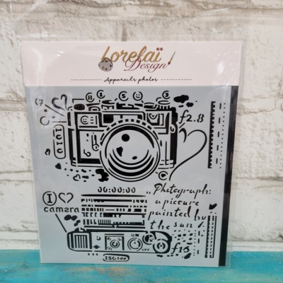 Lorelai Design - Stencil Appareils photos