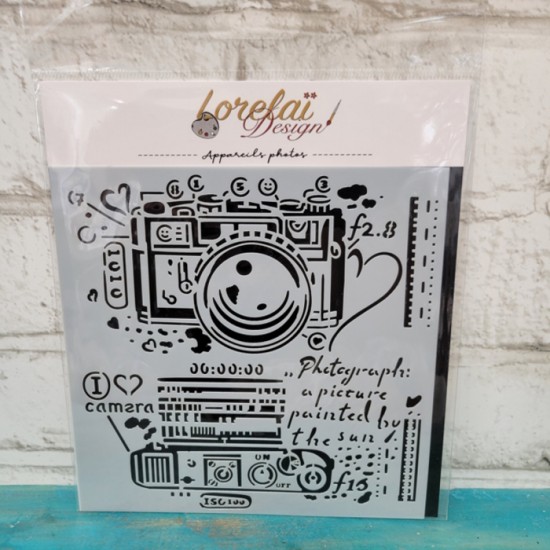 Lorelai Design - Stencil Appareils photos