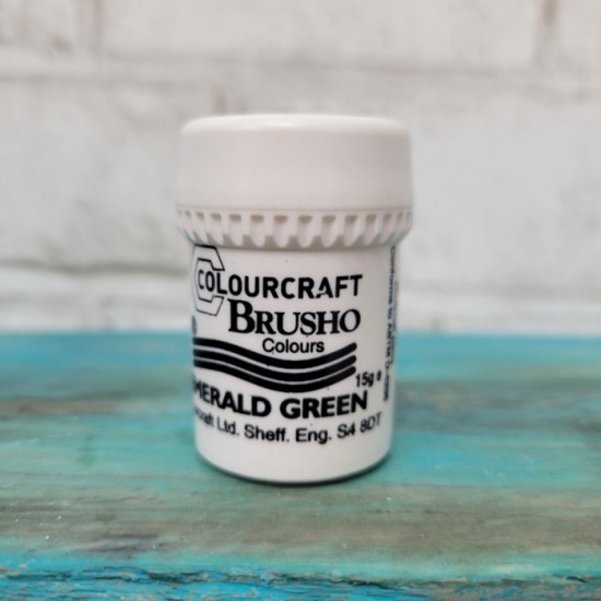 Brusho couleur Crystal - Emerald Green