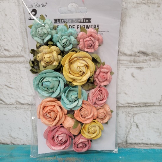 Fleurs- Foina vivid palette de Like Birdie