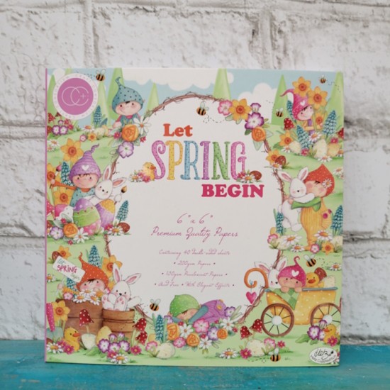 Craft Consortium- Ensemble de papier 6'' x 6'' - Let Spring Begin