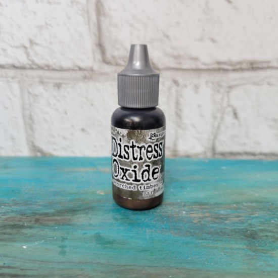 Distress oxide ink de Tim Holtz - Recharge Scorched Timber