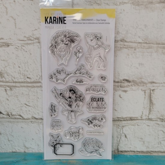 Les ateliers de Karine - Étampe en polymère - p'tits plaisir printanier