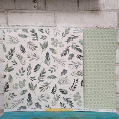 Les ateliers de Karine - Papier 12'' x 12''  -...
