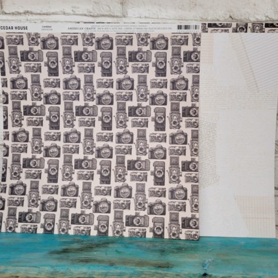 American Craft - Papier 12'' x 12'' - Camera