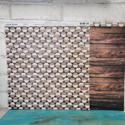 American Craft - Papier 12'' x 12'' - Hexagone