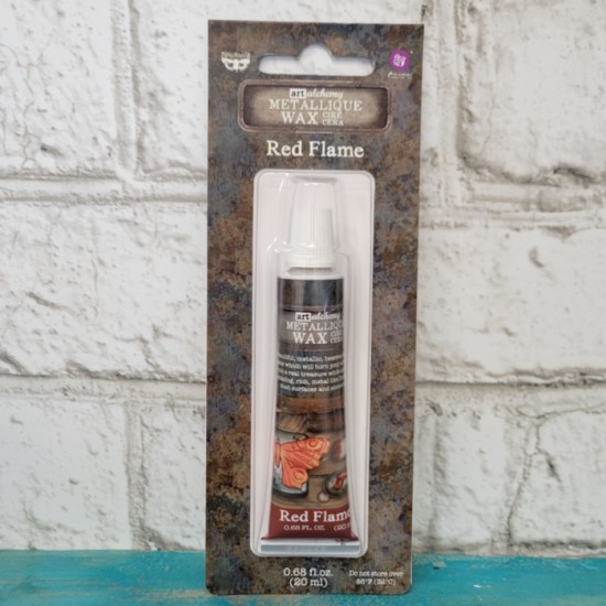 Finnabair Métallique wax- Red Flames