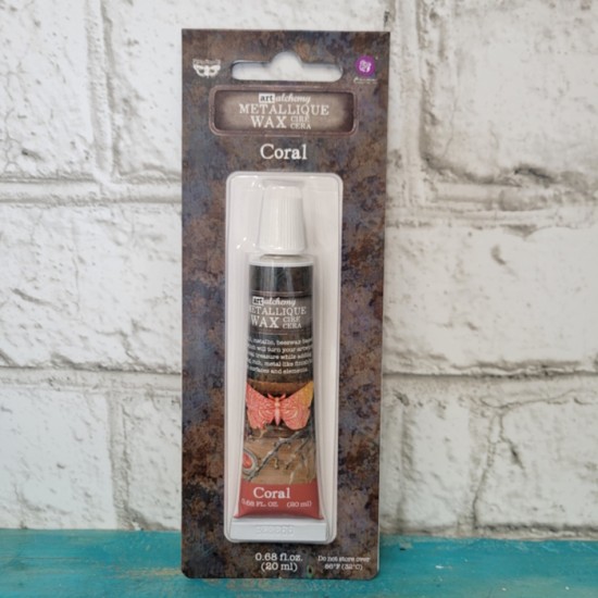 Finnabair Métallique wax- Coral
