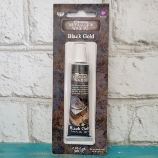 Finnabair Métallique wax- Black Gold