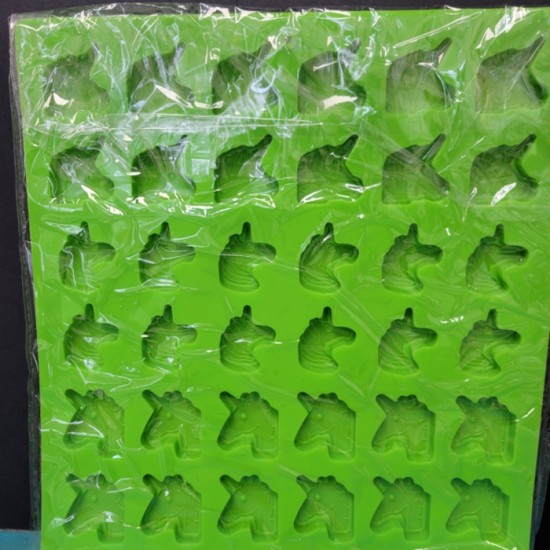 Moule de silicone - Mini têtes de licornes