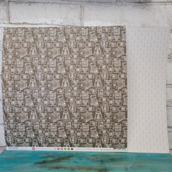 Mes p'tits ciseaux - Papier 12'' x 12'' -  Arrêt sur images 02