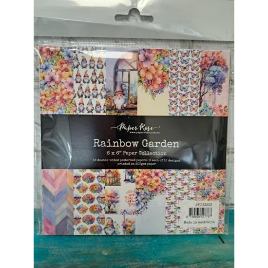Paper Rose - Rainbow Garden
