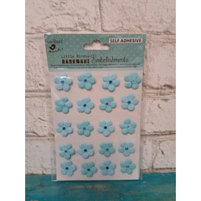 Little Birdie - Fleurs bleues