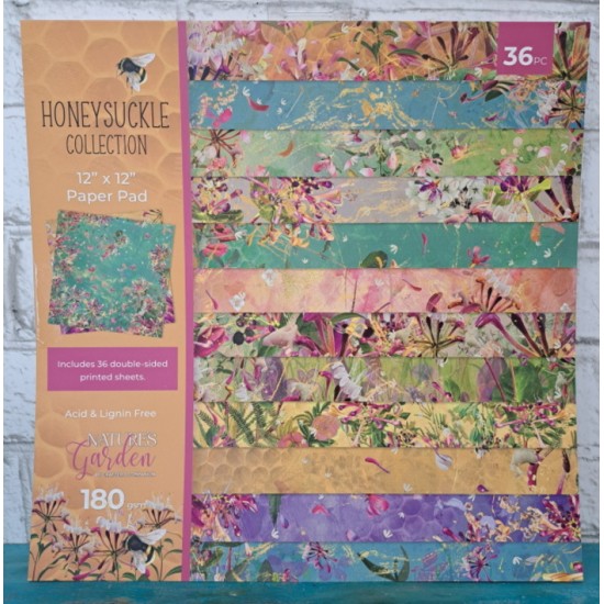 Crafter's Companion - Papiers 12 x 12 Honeysuckle...