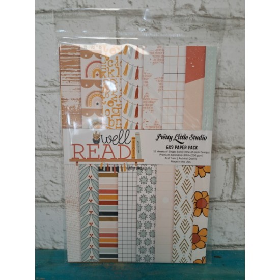 Pretty Little Studio - Papiers 6 x 9 - Well Read