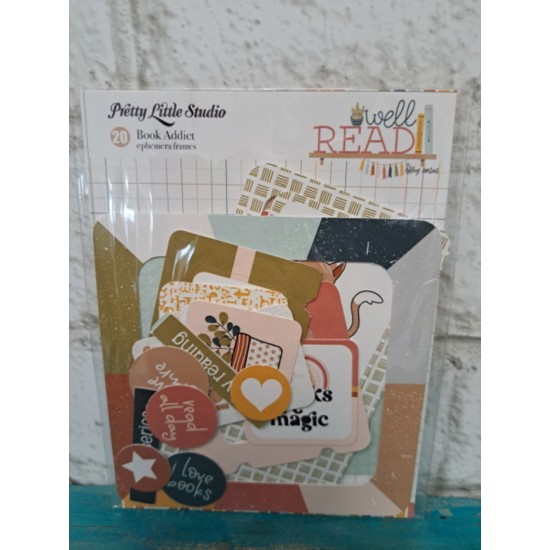 Pretty Little Studio - Book Addict cadres...
