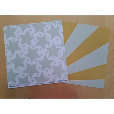 Pretty Little Studio - Papier 12 x 12 - Shine...