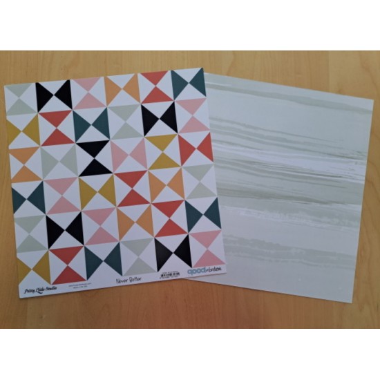 Pretty Little Studio - Papier 12 x 12 - Never Better - Good Vibrations