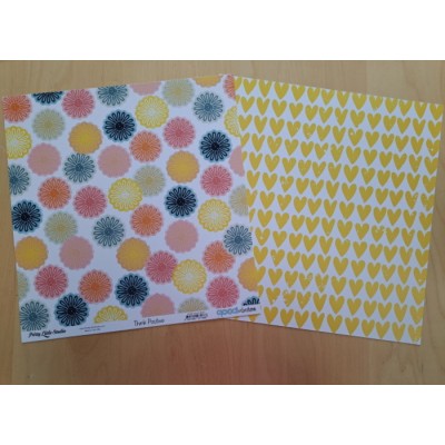Pretty Little Studio - Papier 12 x 12 - Think...