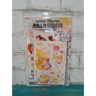 AALL & Create - Rub-on - Red Red Wine 2 feuilles...
