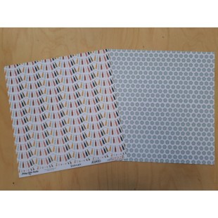 Pretty Little Studio - Papier 12 x 12 - Bookmark -...