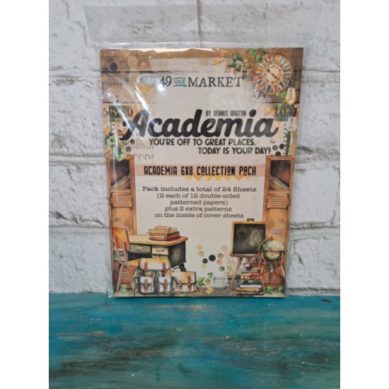 49 and Market - Ensemble papiers 6x8 - collection...