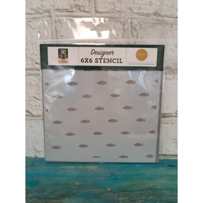 Carta Bella - Stencil - Gone Fishing