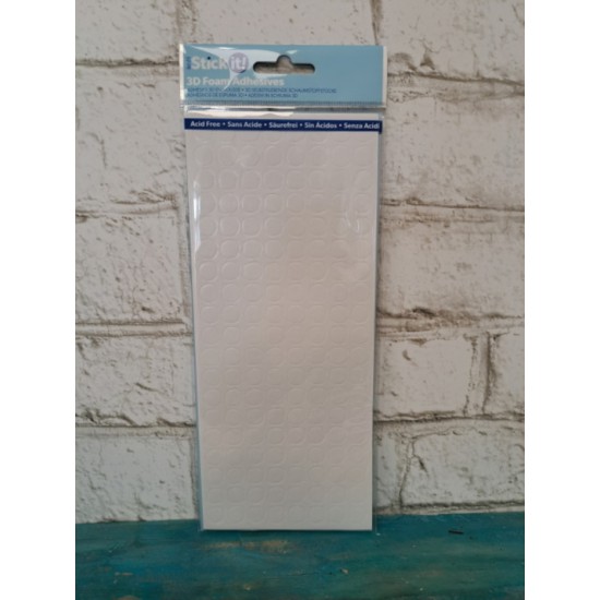 Docrafts - Foam 3D adhésif de 3/4 pouce
