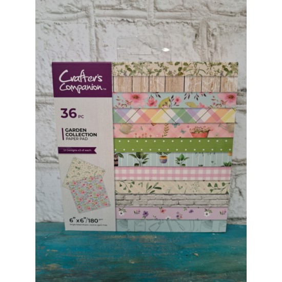 Craft Consortium - Ensemble de papiers - Garden...