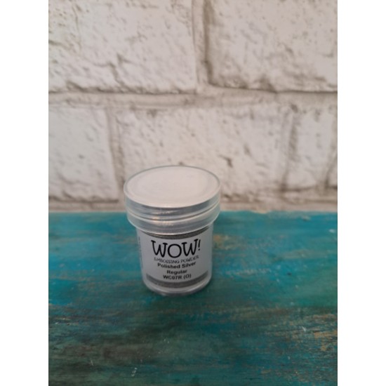 WOW - Poudre à embosser - Polished Silver