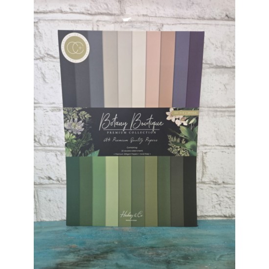 Craft Consortium - Papiers A4 20 pages - Botany...