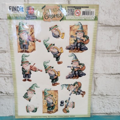 Yvonne Creations -  - 3D push out - Great Gnomes