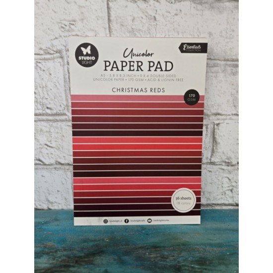 Studio - Light - Papiers - Christmas Reds