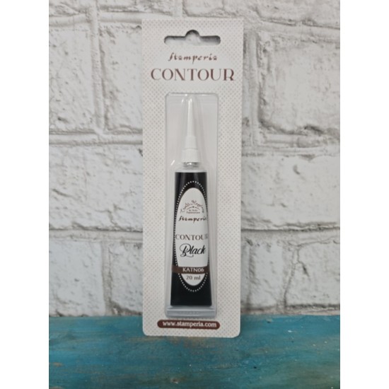 Stamperia - Contour - noir