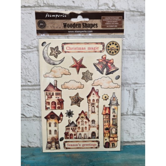 Stamperia - Wooden shapes - Christmas magic