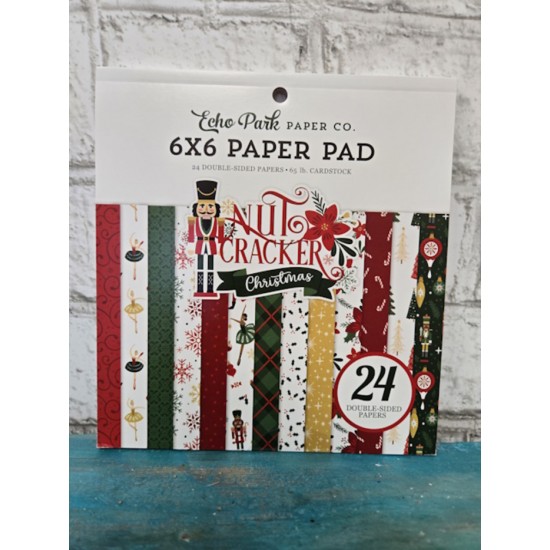 Echo Park - Papiers 6x6 - Nut Cracker Christmas