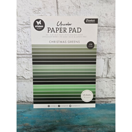 Studio Light - Papiers 5.8'' x 8.3'' - Christmas...