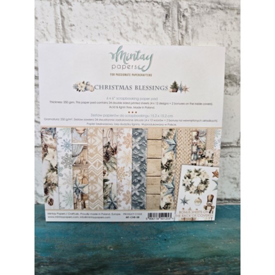 Mintay Papers - Papier 6x6 - Christmas Blessings