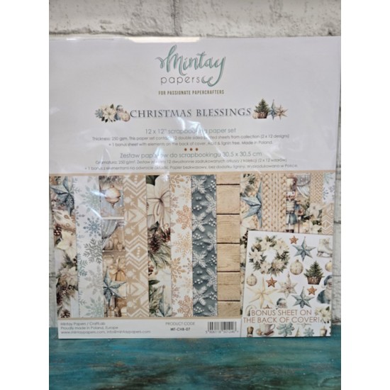Mintay Papers - Papiers 12x12 - Christmas...