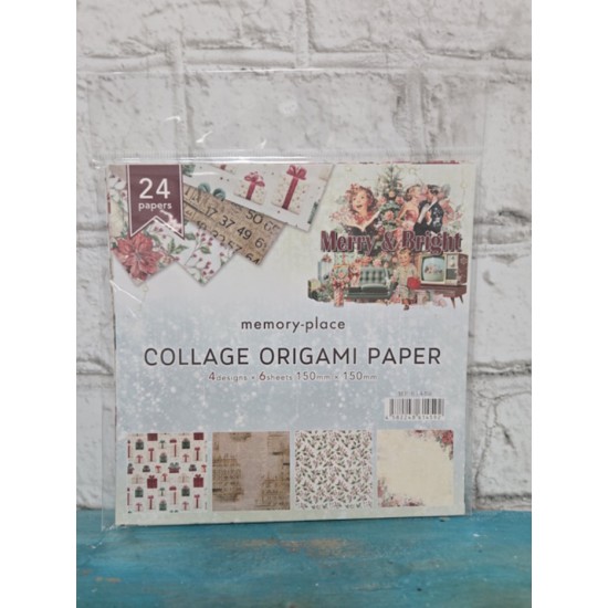 Memory-Place - Papiers origami - Merry & Bright