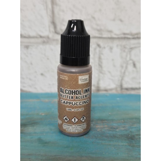 Bouteille d'encre à l'alcool Glitter accent -...