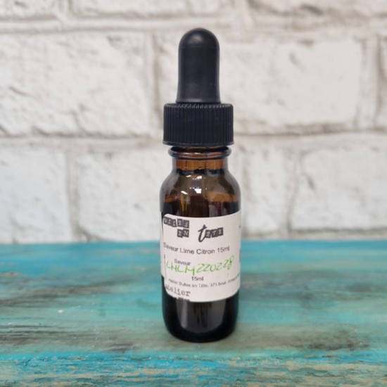 Saveur pour baume à lèvres - Lime et citron15ml